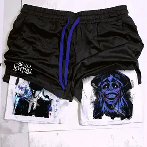 Solo Leveling "Anime" Gym Shorts Solo Leveling "Anime" Gym Shorts