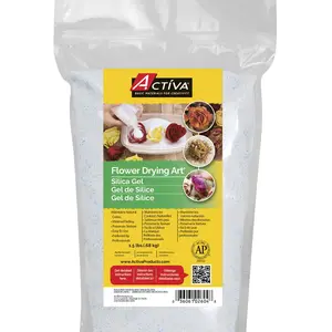 ACTIVA 1.5 lbs Flower Drying Art Silica Gel for Preserving Flowers