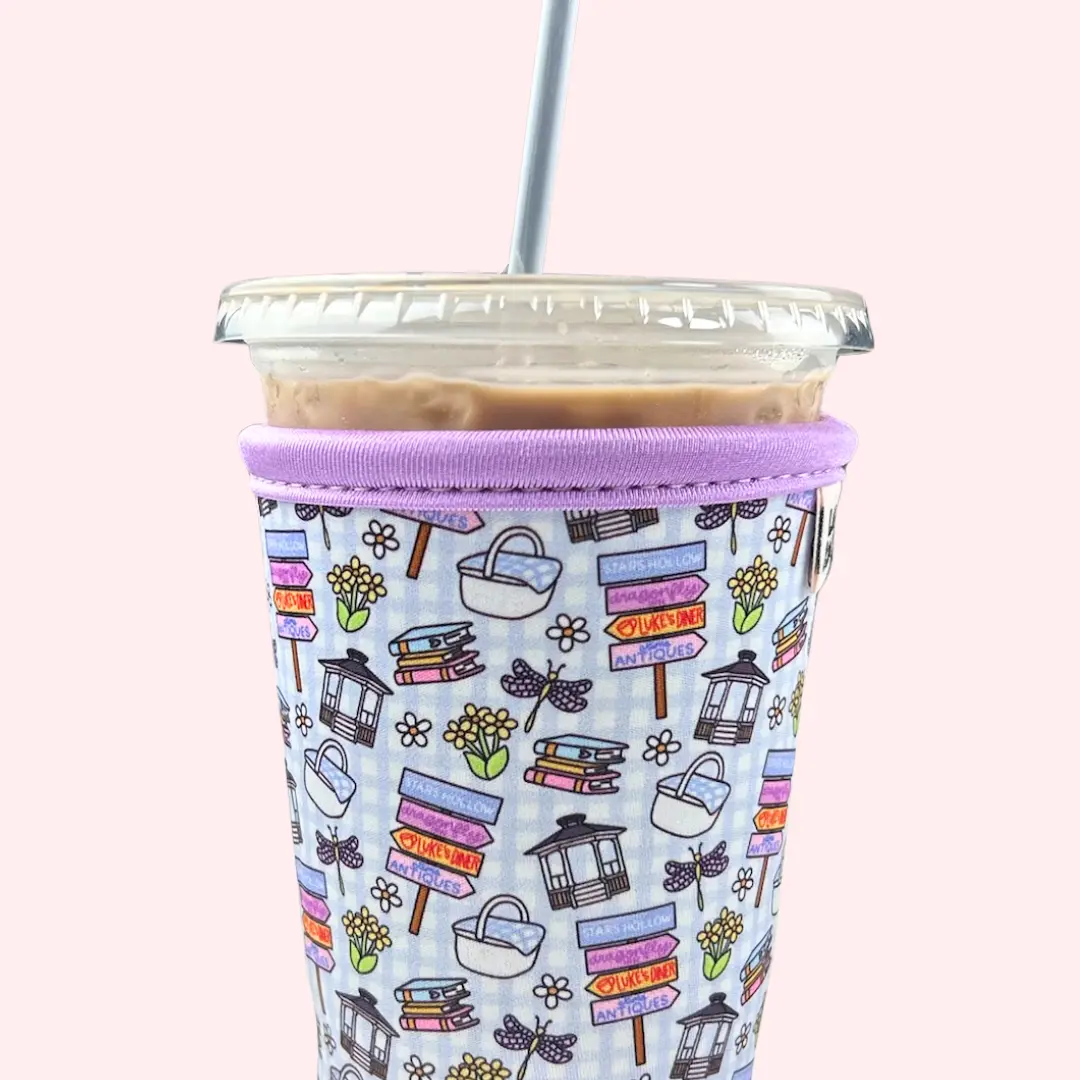 Stars Hollow Picnic Drink Sleeve; Koozie; GG; Coffee