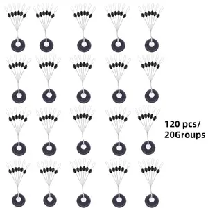 120 Pieces Space Beans Fishing Accessories, Durable & Versatile Fish Lure Parts, Ideal for Anglers Seeking Quality Gear, Fishing Supplies