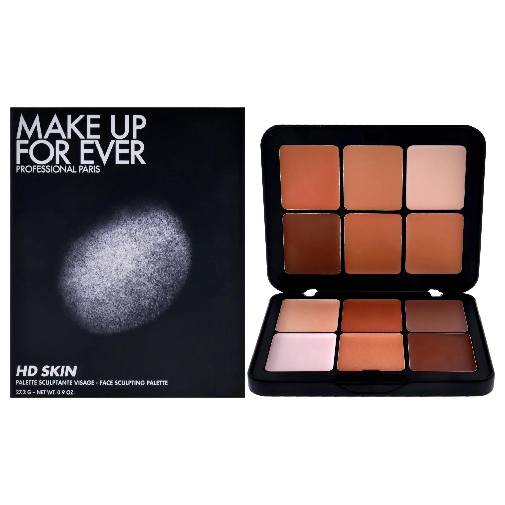 Make Up For Ever Women's HD Skin Sculpting Cosmetic Palette - Compact, Portable, 0.9oz, Skin-Defining Makeup (Beauty & Personal Care), Defines Skin