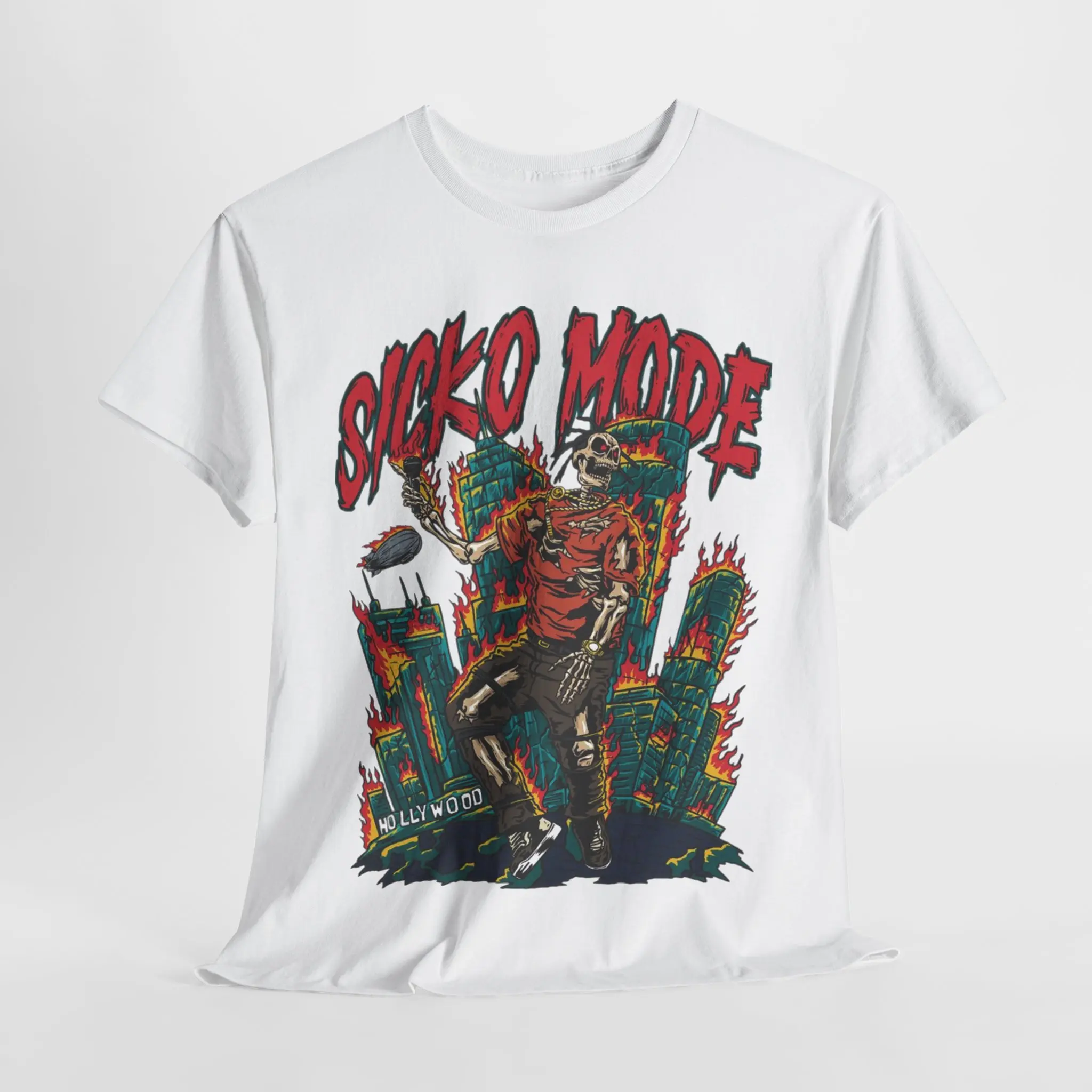 Sicko mode Halloween Travis Unisex Graphic T-shirt, Sweatshirt, Hoodie, rapper tee, hiphop fan tee Casual Classic