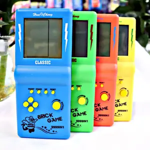 Classic Retro Handheld Game Players for Tetris Console Large Screen Children's Nostalgic Pocket Game Machine