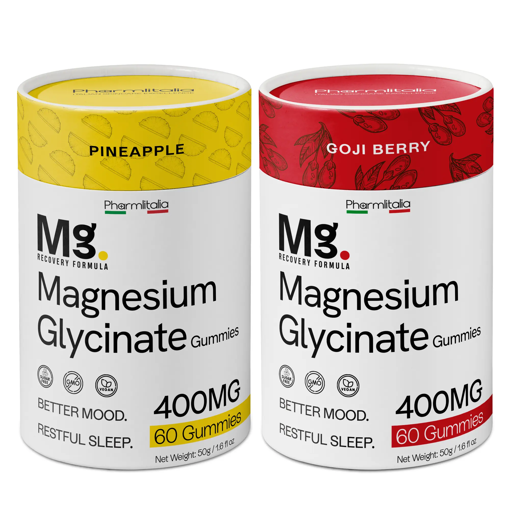 Magnesium Glycinate Gummies 400mg - Sleep Gummies for Kids & Adults - Magnesium Glycinate Chewable High Absorption for Muscle Recovery, Better Sleep & Relaxation