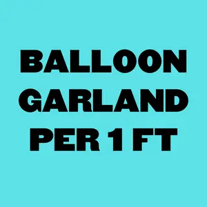 Balloon Garland Base (per 1 ft.)