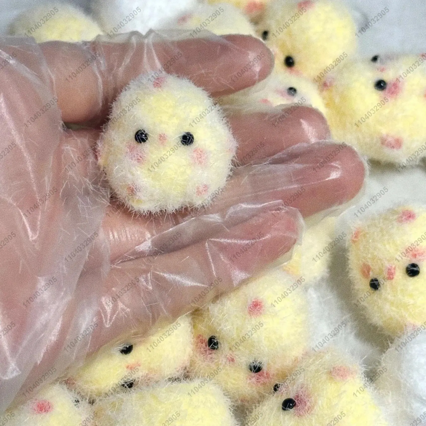 Handmade Large Yellow Chicken Plush Silicone Squishy Toy - Cute Hen-Chicks Stress Relief Fidget, Decompression Squeeze Toy for Hand Stress Release
