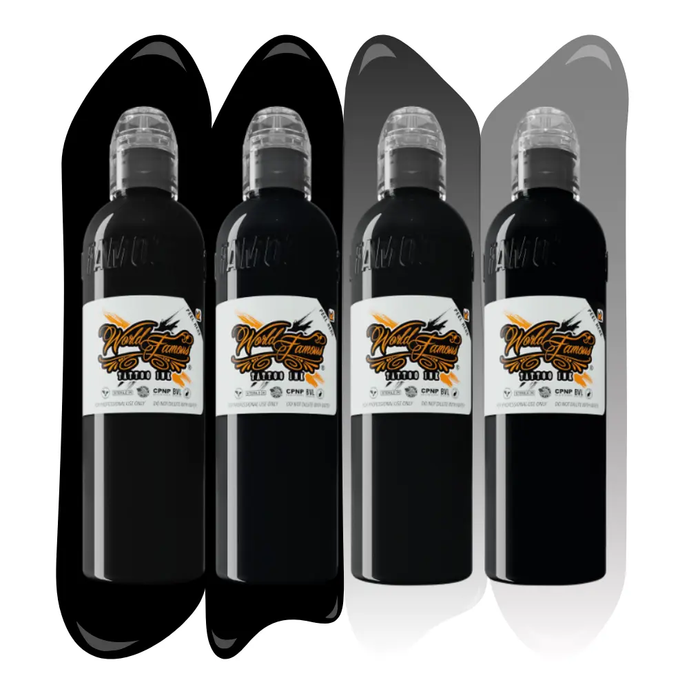Master Mike Black Demon Set — World Famous Ink — 4oz
