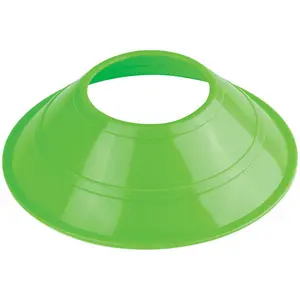 212 MAIN 5 in. Mini Neon Green Flexible Field Cones, Field Markers, Agility Training Accessories