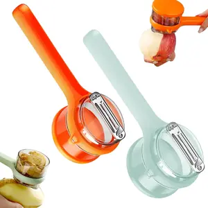 Fruit & Veggie Peeler Set with Storage Container – Double-Sided Stainless Steel for Everyday Cooking