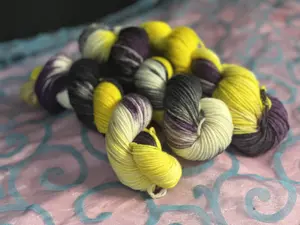 PRIDE Nonbinary yarn- lace-fingering-DK-worsted-teddy bulky