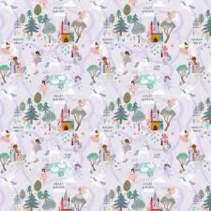 Make a Little Magic- Fairy Kingdom Thistle Cotton Fabric