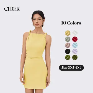 Cider Boat Neck Twist Ruched Mini Dress Dealsforyou