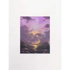 Moonlit ocean