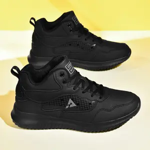 Men’s slip-resistant work boots, oil-resistant food service shoes, comfortable restaurant/hospital chef shoes