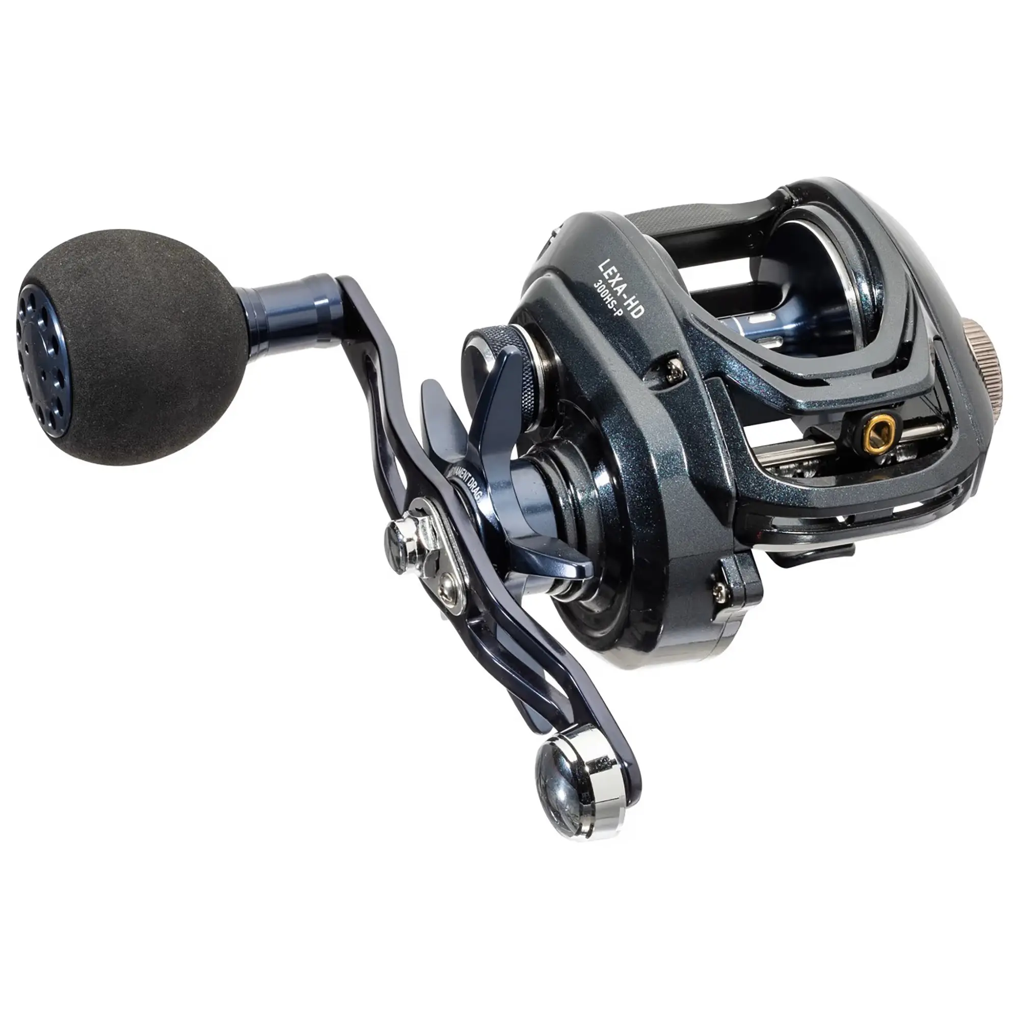 Daiwa Lexa HD 400 Baitcast Fishing Reel, Heavy Duty, Aluminum Parts