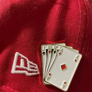 Poker Cards Hat Pin Hat clip for Hats