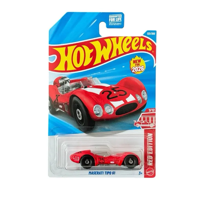 Hot Wheels Maserati Tipo 61 Red Limited Ed. New 1:64 Diecast Toy, Target Exclusive, Model Cars, Car Diecast Toys, Collector's Item