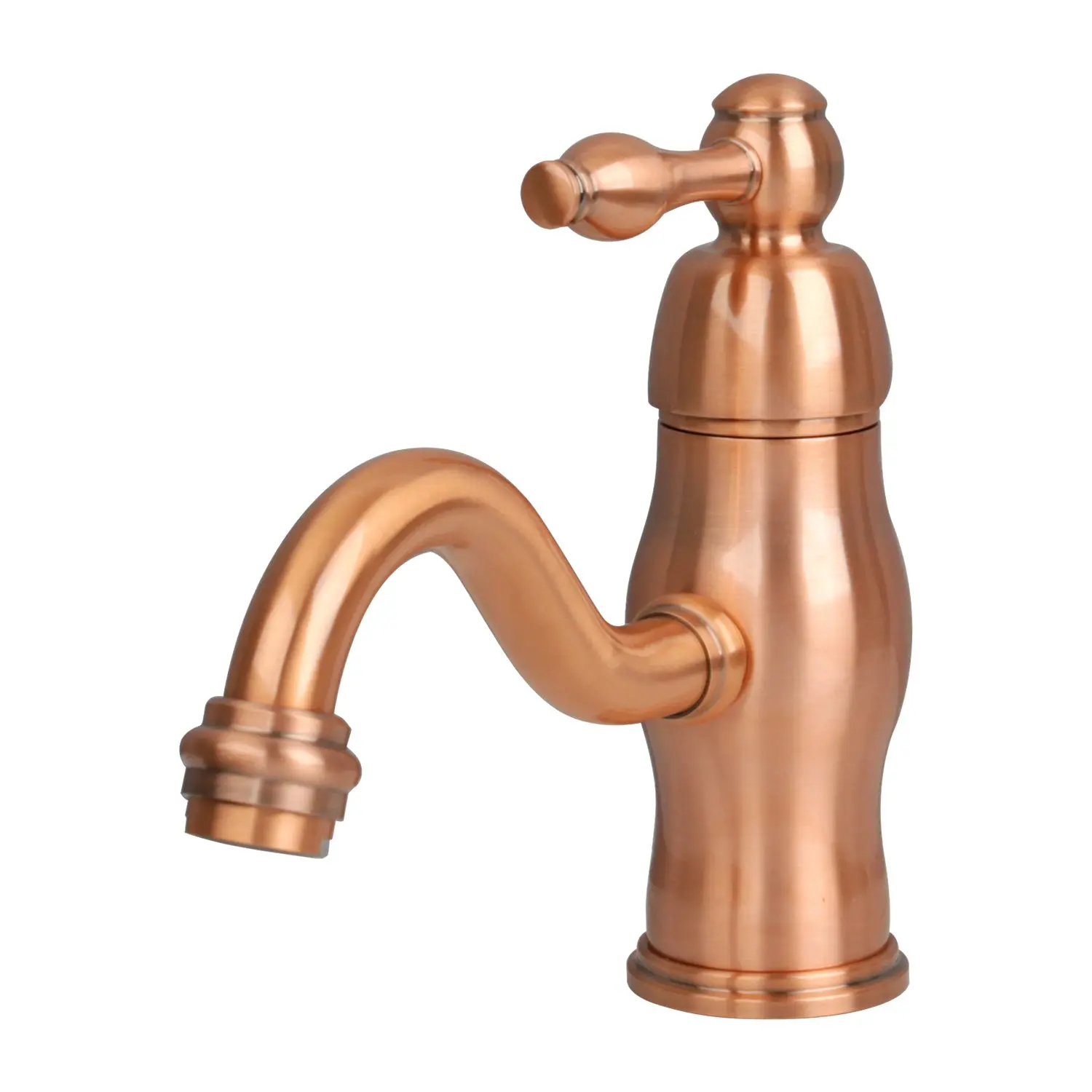 One-Handle Copper Bathroom Sink Faucet