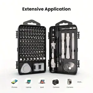 Precision Screwdriver Set, 1 Set 115 In 1 Portable Multifunctional Screwdriver Professional Electronic Product Magnetic Repair Tool Kit with Case, Phone Computer Watch Repair Tools