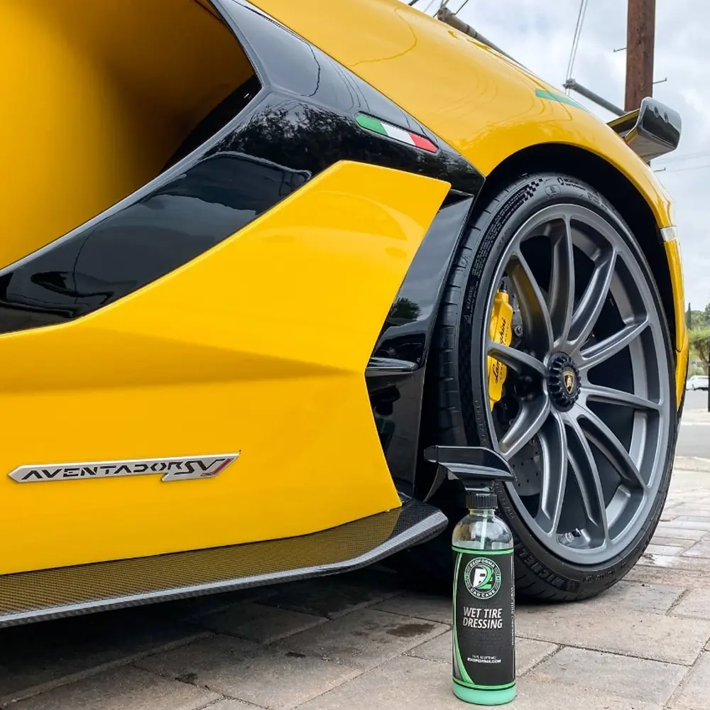 exoforma wet tire dressing ExoForma Wet Tire Dressing Spray, High Shine, No Sling, UV Protection, 16  fl oz
