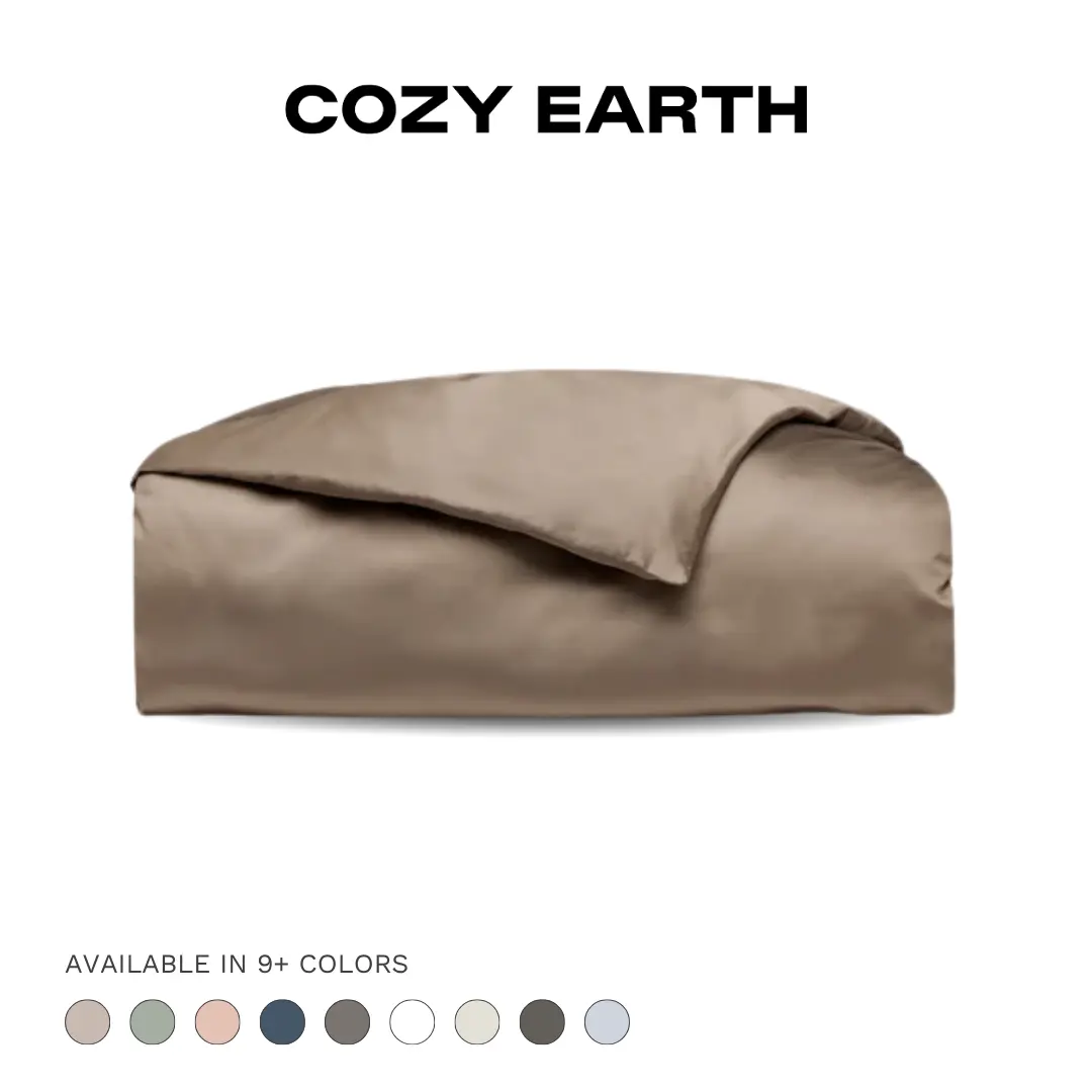 Cozy Earth Bamboo Duvet Cover | Premium Bamboo Viscose Bedding with Cooling & Breathable Comfort Cozy Earth Bamboo Duvet Cover | Premium Bamboo Viscose Bedding with Cooling & Breathable Comfort