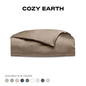 Cozy Earth Bamboo Duvet Cover | Premium Bamboo Viscose Bedding with Cooling & Breathable Comfort