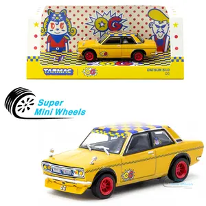 Tarmac Works 1:64 Datsun 510 OG Yellow – Hobby64