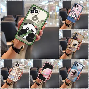 Durable Soft case Phone Case For Blackview OSCAL C20/C20 Pro Silicone Phone Protector Waterproof Cute Cartoon Anti-dust Phone Pouch Protective TPU Cover Shockproof Fashion Design