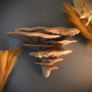 Giant Cluster Mushroom Wall Hanging | Oyster Mushroom Shelf | 3D Mushrooms | Cottage Core | Many Colors | Fungi