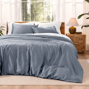 Bare Home TENCEL Lyocell Duvet Cover Set - Derived from Eucalyptus