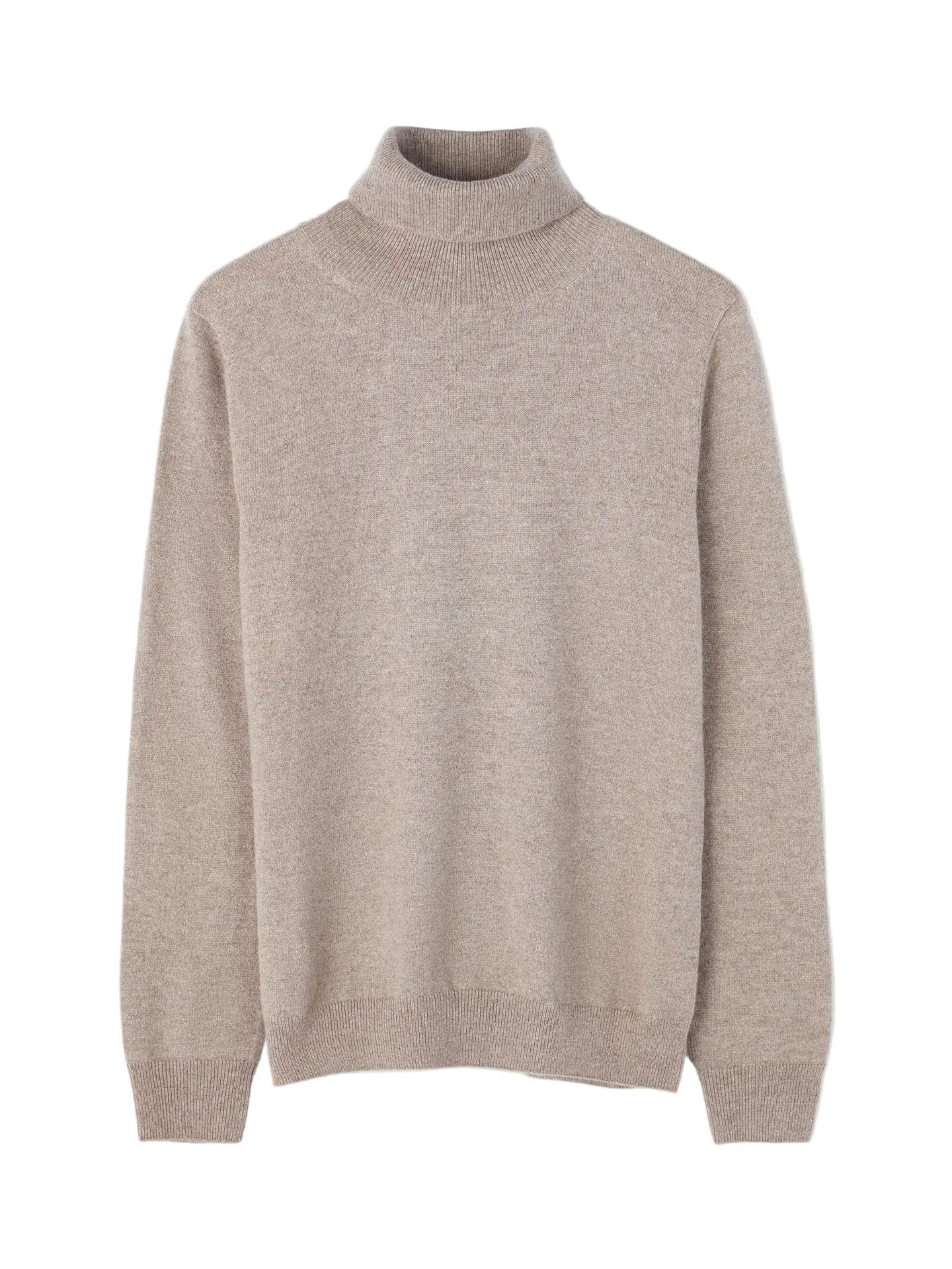 Women's Essential Long Sleeve Cashmere Turtleneck Knitwear, Casual Basic Tops, Clothes, Flattering Fit