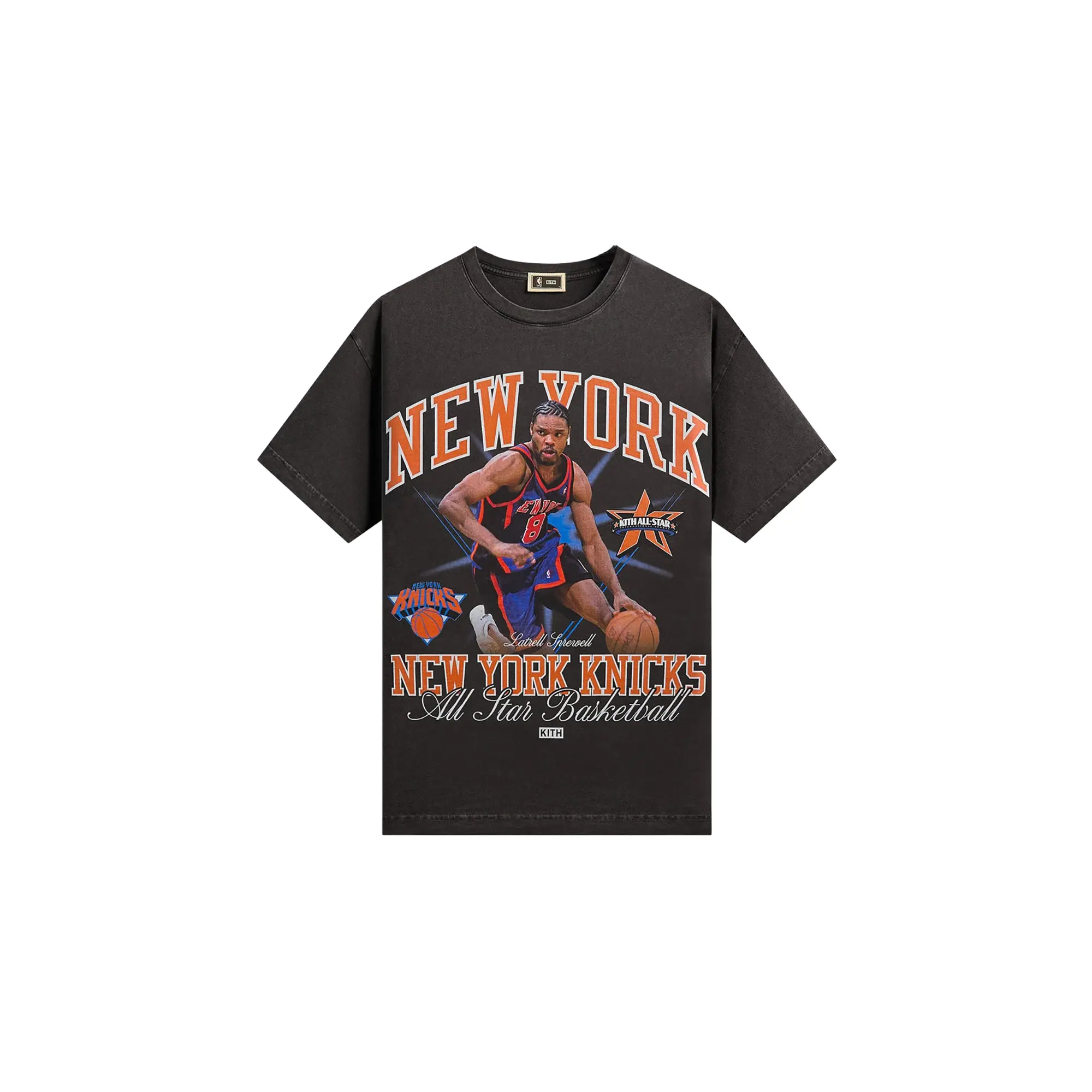 NBA All-Star NY Knicks Latrell Sprewell Tee "Black" khm034972 001