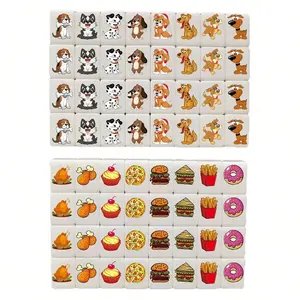 1 Set Mini 64+1 Block Beach Escape Mahjong Game, Multilingual Board Game, Board Game Blocks, Game with Patterned Flag Battle Ball, Casual Party Time for Two, Family Board Game, Family Party Activity Gift, Suitable for Friends' Gathering