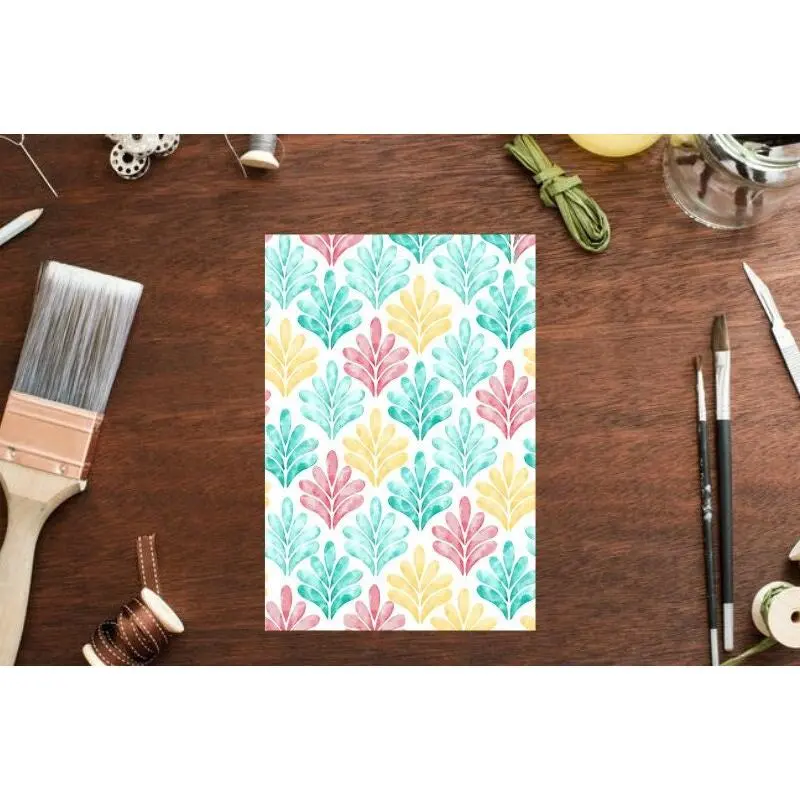 Clay Transfer Sheets, Watercolor Summer Spring , Polymer Clay Transfer Sheet Paper