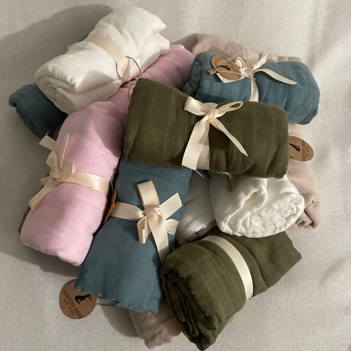 Bamboo Soft Baby Swaddle (70% bamboo 30% cotton)