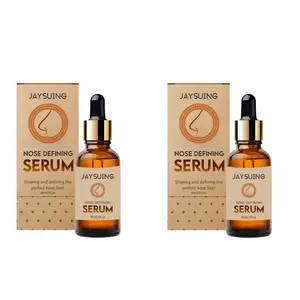 Jaysuing Nose Shaping Essence (30ML*2), Tightening Massage for Nose, Nasal Enhance, Lifted Nostrils and High Bridge, Beauty Nose Serum