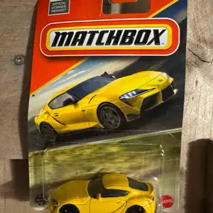 Matchbox Toyota Supra yellow