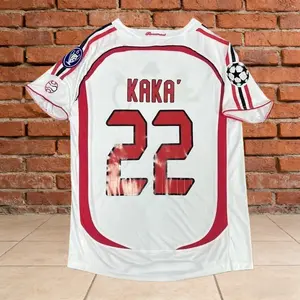 2006/07 Kaka No.22 Home Short Sleeve Collectible Soccer Jersey