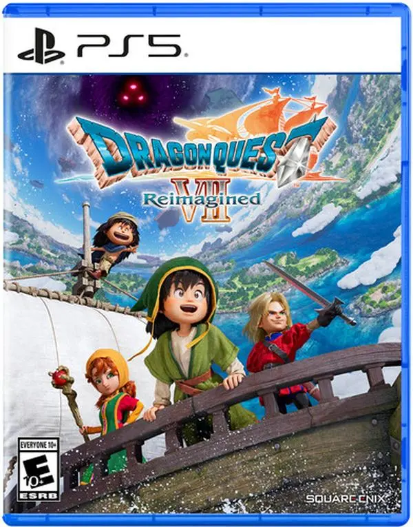 DRAGON QUEST VII Reimagined RPG Video Game for PlayStation 5 - Diorama Art, Auto-Confrontation Feature, Moonlight and Level Up, Everyone 10+