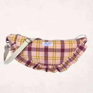 Emily Jane Original Wildberry Ruffle Crescent Bag