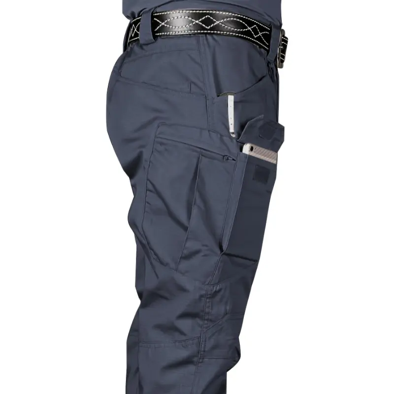 Men's Outdoor Tactical Pants Waterproof Polyester Workwear Multi Pocket Durable Casual Utility, Outdoor Essential, EverydayEssential, Lightweight, ClosetEssential, WardrobeEssential, ModernStyle, TrendyLook