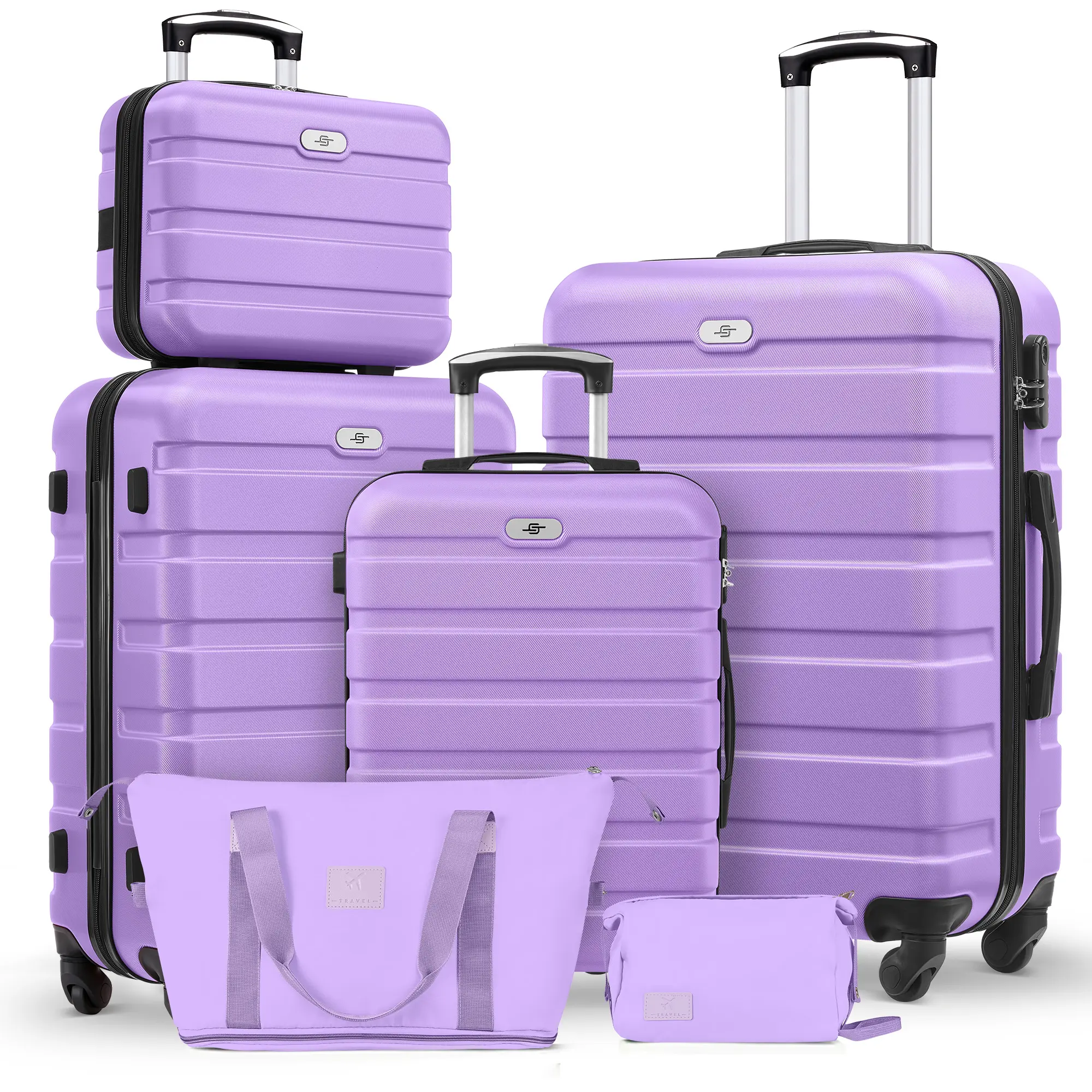 6PCS Purple