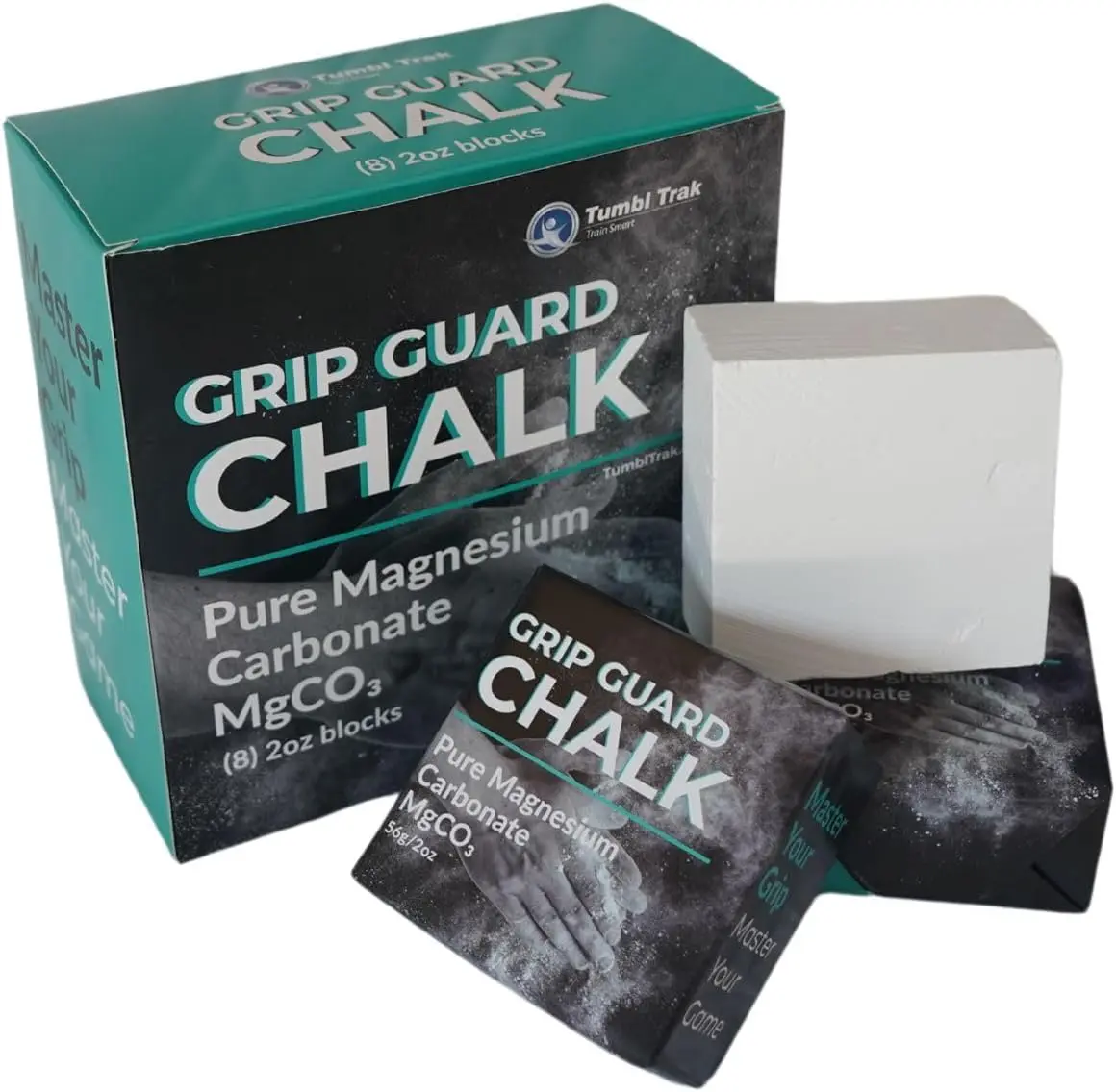 Tumbl Trak Gymnastics Chalk Blocks, Master Your Grip, Premium Formula for Gymnastics Bar Training