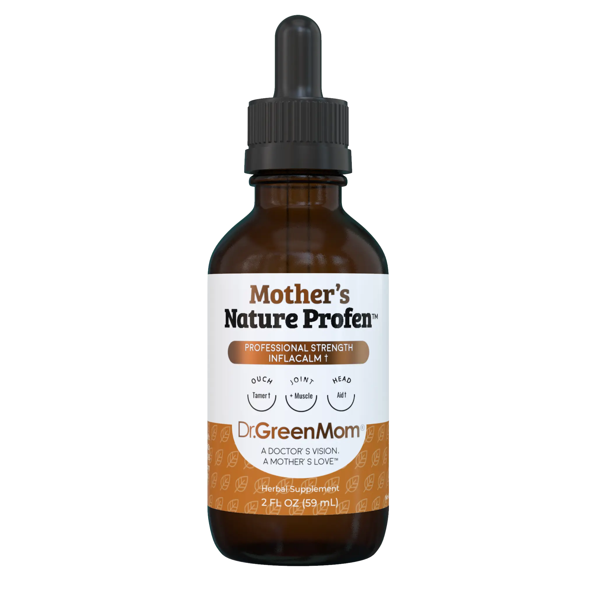 Mother's Nature Profen > Dr. Green Mom Mother's Nature Profen Liquid Drops | Gentle Herbal Comfort & Daily Wellness Support | Plant-Based Blend