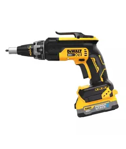 DEWALT 20V MAX Cordless Brushless Screw Gun Kit with 1.7Ah Battery and Charger, Yellow and Black Design