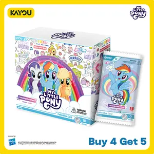 BUY 4 BOXES GET 1 FREE BOX-My Little Pony-Friendship Eternal Cards-Rainbow Edition-NA-001