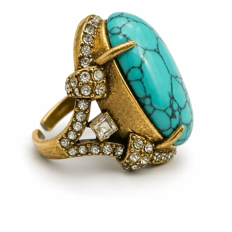 Mira Turquoise Ring - luxury event jewelry