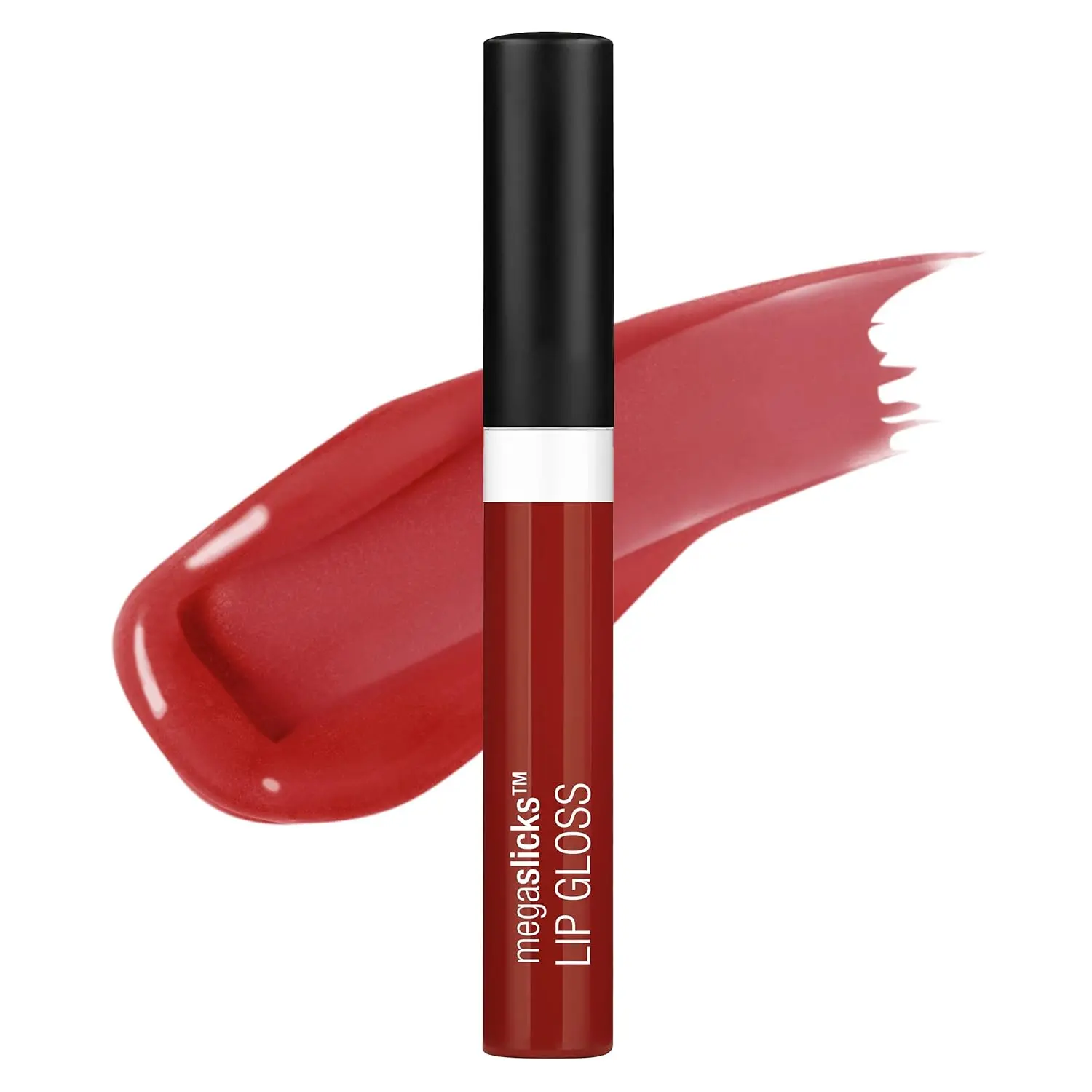 wet n wild MegaSlicks Lip Gloss, Ultra-Glossy, Vitamin-E Enriched, Ultra-Gloss High Shine Moisturizing, Cruelty-Free & Vegan - My Cherry Amour