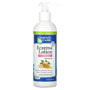 Earth's Care Eczema Lotion, 2% Colloidal Oatmeal, 8 fl oz (237 ml)