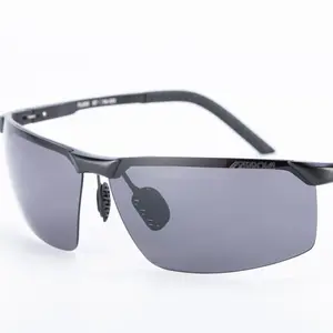 Sunglasses Metal Sunglasses Boutique Aluminum Magnesium Sunglasses Fashion Sunglasses (Portable Glasses Bag, US Resale) Eyeglass Protective High Quality Sports Modern Style